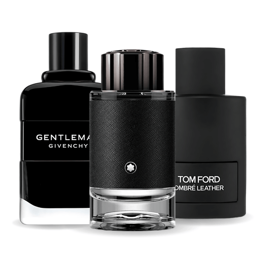 3 parfüümi komplekt | Tom Ford Ombre Leather, Givenchy Gentleman, Montblanc Explorer 100 ml
