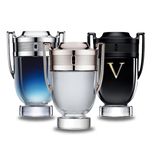 3 parfüümi komplekt | Paco Rabanne INVICTUS LEGEND, INVICTUS, INVICTUS VICTORY 100 ml